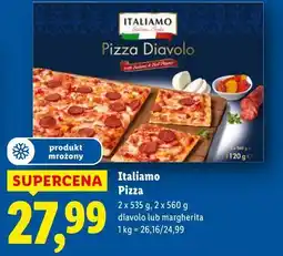 Lidl Italiamo Pizza Diavolo lub Margherita oferta