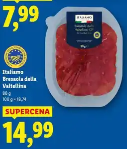 Lidl Italiamo Bresaola della Valtellina oferta