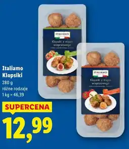 Lidl Italia Klopsiki (z mięsa wieprzowego) oferta