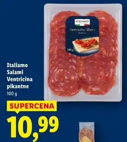 Lidl Italiamo Salami Ventricina pikantne oferta