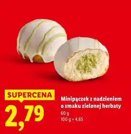 Lidl Minipączek z nadzieniem o smaku zielonej herbaty oferta