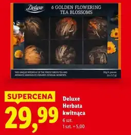 Lidl Deluxe Herbata kwitnąca 6 szt oferta