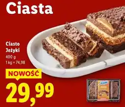 Lidl Ciasto Jeżyki oferta