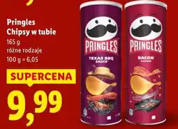 Lidl Pringles Chipsy w tubie oferta