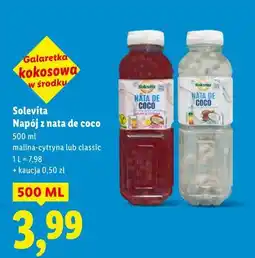 Lidl Solevita Napój z nata de coco oferta