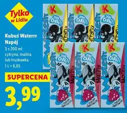 Lidl Kubuś Waterrr Napój oferta