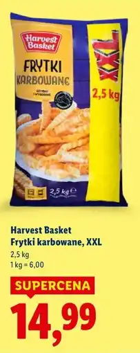 Lidl Harvest Basket Frytki karbowane XXL oferta