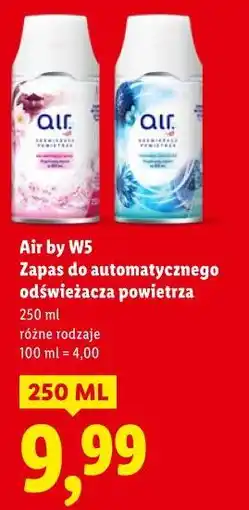 Lidl Air by W5 Zapas do automatycznego odświeżacza powietrza oferta