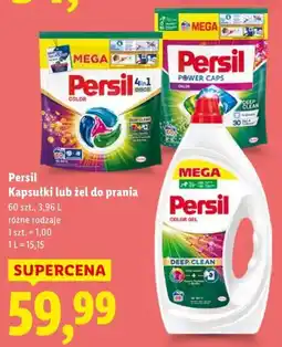 Lidl Persil Kapsułki lub żel do prania oferta