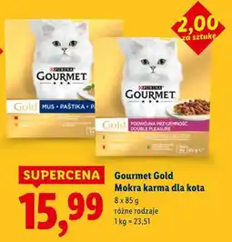Lidl Gourmet Revelations Mokra karma dla kota (2 x 57g) oferta