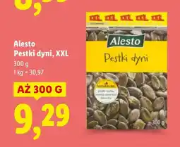 Lidl Pestki dyni XXL Alesto oferta