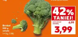 Kaufland Brokuł 500 g sztuka oferta