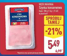 ALDI Szynka konserwowa oferta