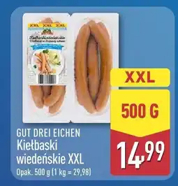 ALDI Kiełbaski wiedeńskie XXL oferta