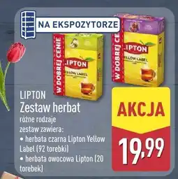 ALDI Herbata czarna Yellow Label 92 torebki oferta