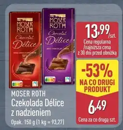 ALDI Czekolada Delice z nadzieniem oferta