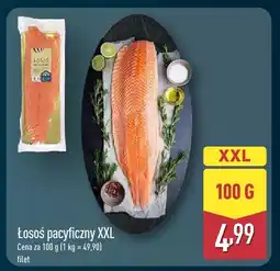 ALDI Łosoś pacyficzny XXL filet oferta