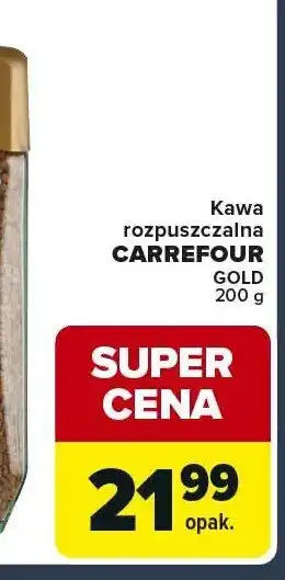 Kawa rozpuszczalna Carrefour Classic Gold