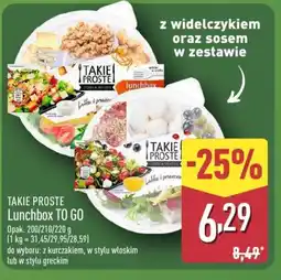 ALDI Takie Proste Lunchbox TO GO oferta