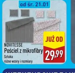 ALDI Novitesse Pościel z mikrofibry oferta