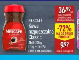 ALDI Nescafé Kawa rozpuszczalna Classic oferta