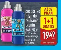 ALDI Coccolino Płyn do płukania tkanin oferta