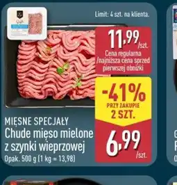 ALDI Mięsne Specjały Chude mięso mielone oferta