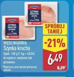 ALDI Wędliniarnia Szynka krucha oferta