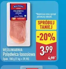 ALDI Wędliniarnia Polędwica łososiowa oferta
