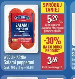 ALDI Wędliniarnia Salami pepperoni oferta