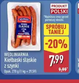 ALDI Wędliniarnia Kiełbaski śląskie oferta