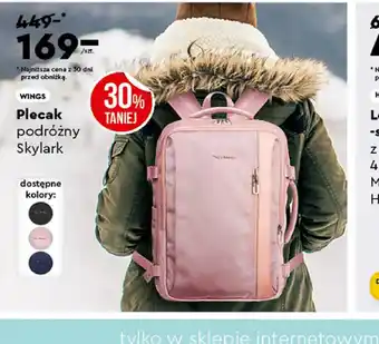 WINGS Plecak podróżny Skylark