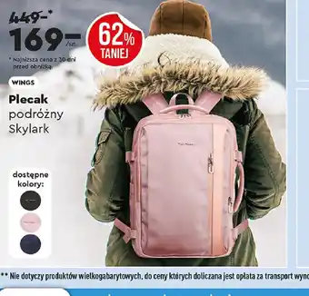 Plecak podróżny Wings Skylark