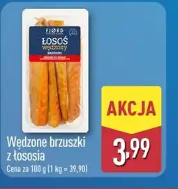 ALDI Fløre Wędzone brzuszki z łososia oferta