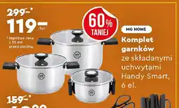 Biedronka HG Home Komplet garnków oferta