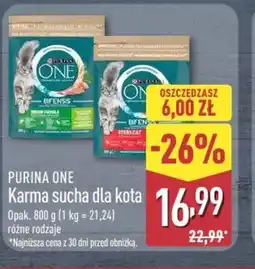 ALDI Purina One Karma sucha dla kota oferta