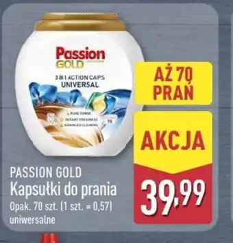 ALDI Passion Gold Kapsułki do prania oferta