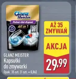 ALDI Glanz Meister Kapsułki do zmywarki oferta