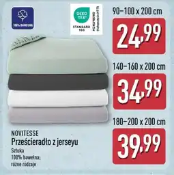 ALDI Novitesse Prześcieradło z jerseyu oferta