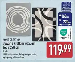 ALDI Home Creation Dywan z krótkim włosiem oferta