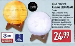 ALDI Home Creation Lampka LED Galaxy oferta