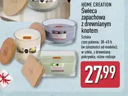 ALDI Home Creation Swieca zapachowa z drewnianym knotem oferta