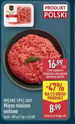 ALDI Mięsne Specjały Mięso mielone wołowe oferta