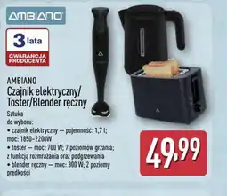 ALDI AMBIANO Czajnik elektryczny/Toster/Blender ręczny oferta