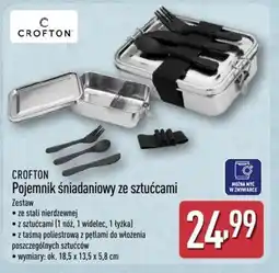 ALDI Crofton Pojemnik śniadaniowy ze sztućcami oferta