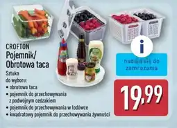 ALDI Crofton Pojemnik/Obrotowa taca oferta