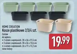 ALDI Kosze plastikowe Home Creation oferta