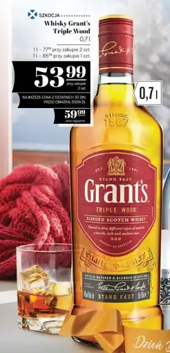 Polomarket Whisky Grant's Triple Wood oferta