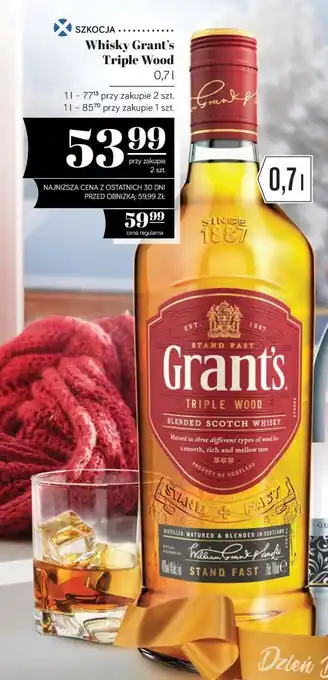 Whisky Grant's Triple Wood