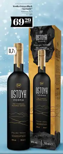 Polomarket Wódka Ostoya Black + kartonik (Wyborowa, 0,7l) oferta